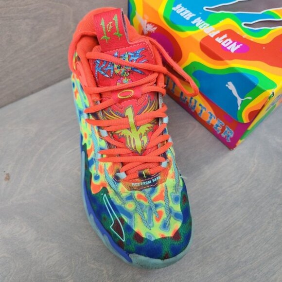 Puma MB.01 RIGHT SHOE only‎ Melo Gutter Cat Gang Not From Here Basketball Shoes main image 10